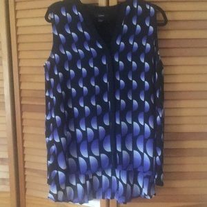 Alfani sleeveless tunic top